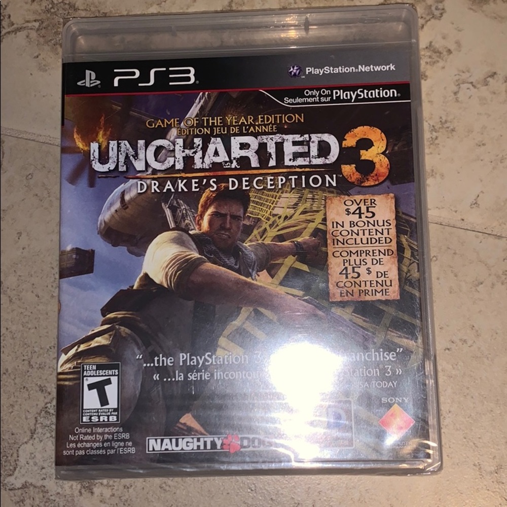 Uncharted 3 Drakes deception PS3